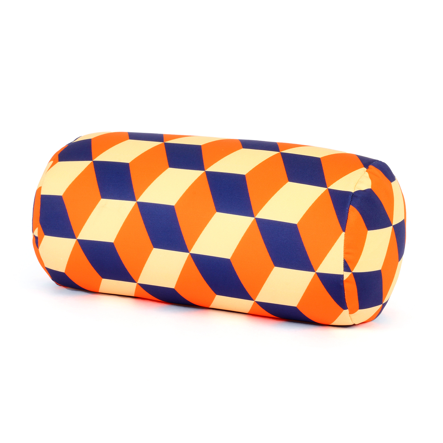Orka Digital Printed Spandex Stretchable Fabric Microbeads Bolster (D20) view 2